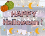 【ハロウィン仕様☆】今年も飾りつけしました♪